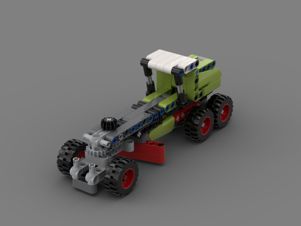 Lego 2x Mini Claas Xerion c-model - Road Grader