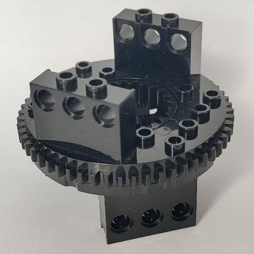 Lego Technic Turntable Large Type 1, 56 Tooth [Complete Assembly] / Black