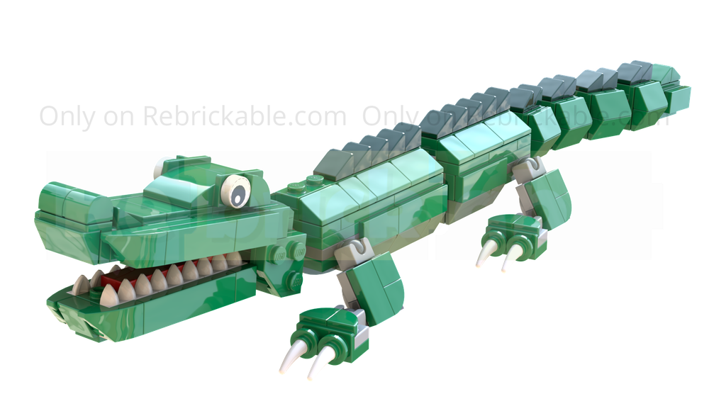 Lego Crocodile