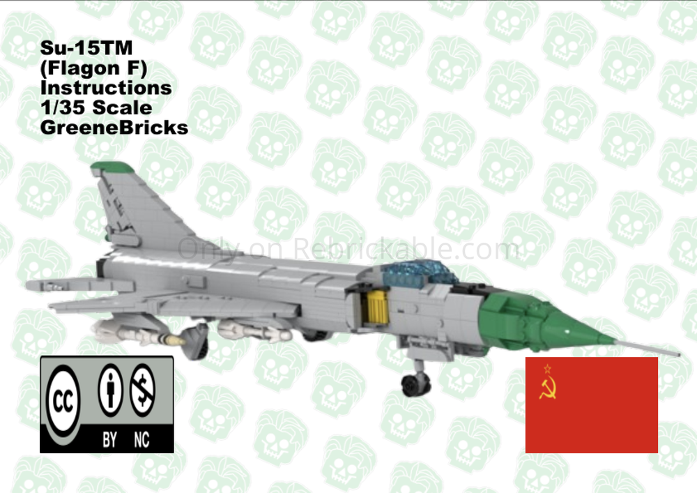Lego Su-15TM (Flagon F)
