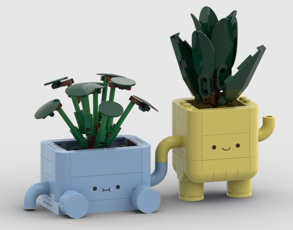Lego Happy Plants 10349 Touching each other