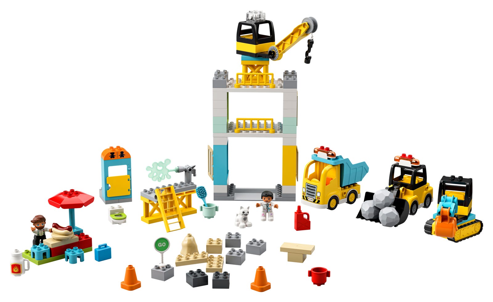 Lego Tower Crane & Construction