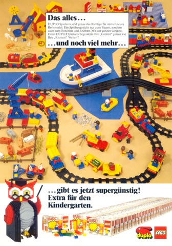 Lego 1987 Kindergarten German
