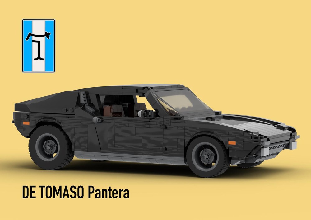 Lego De Tomaso Pantera