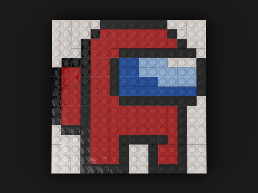 Lego Red Among Us