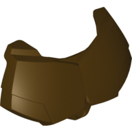 Lego Large Figure Chest Cover, Armour Small / Dark Brown