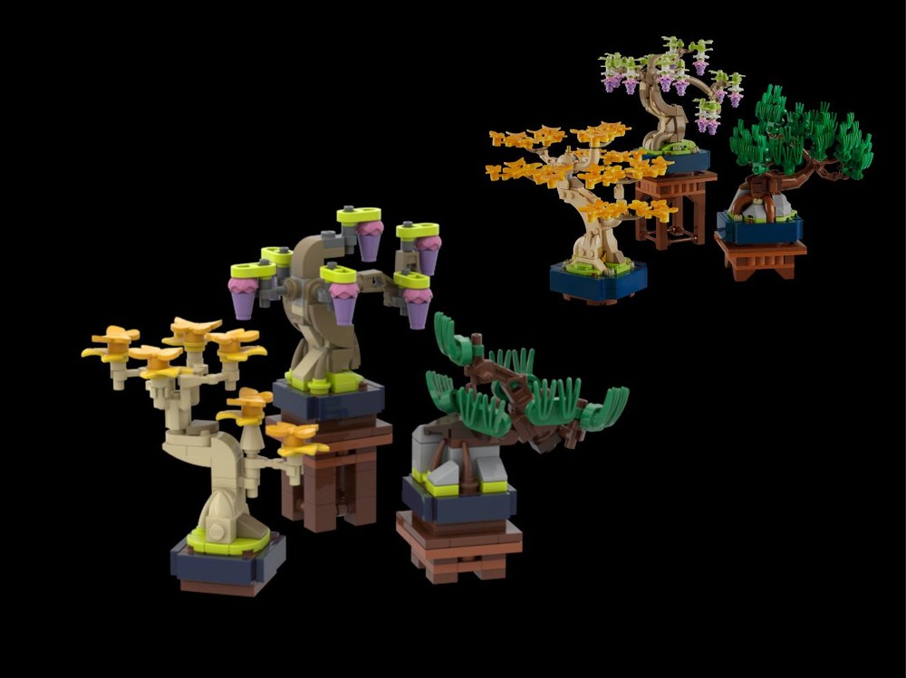 Lego Micro Bonsai Trees