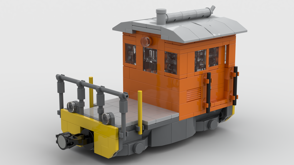 Lego Shunting Locomotive Tm 2/2 15-26 RhB