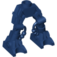 Lego Legs Mechanical, Bionicle / Dark Blue