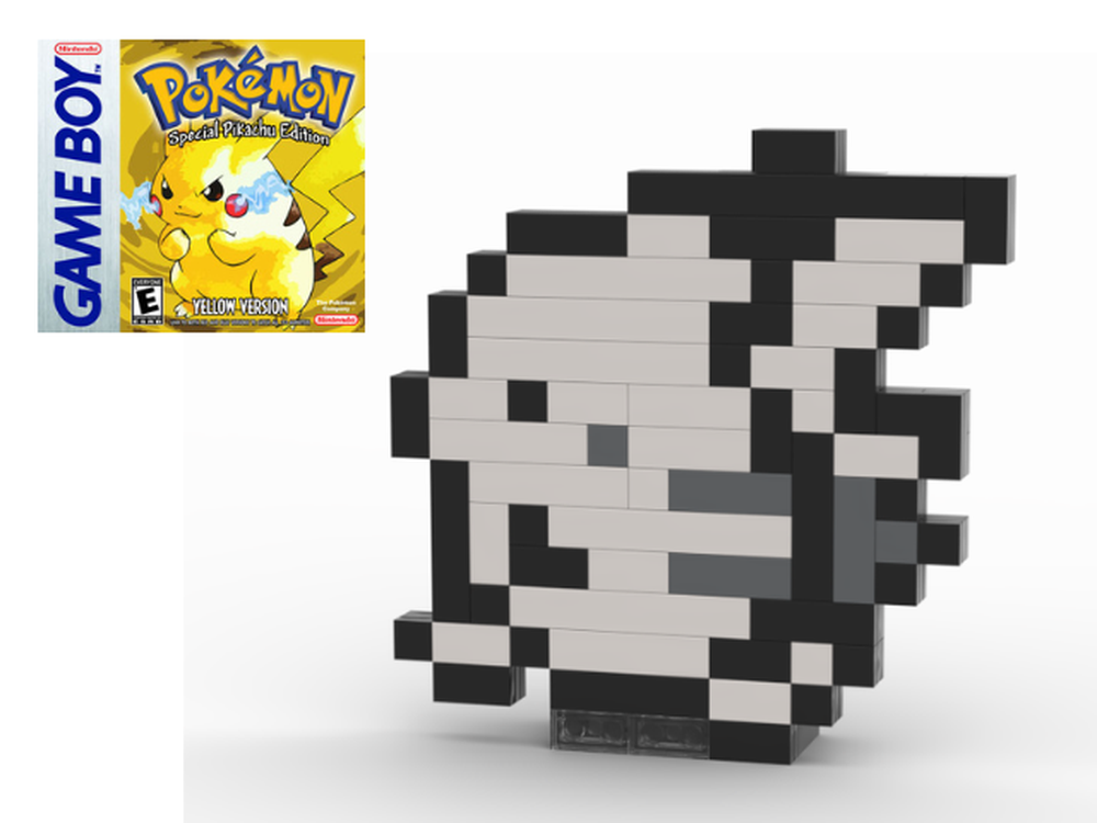 Lego Pikachu Game Boy Sprite