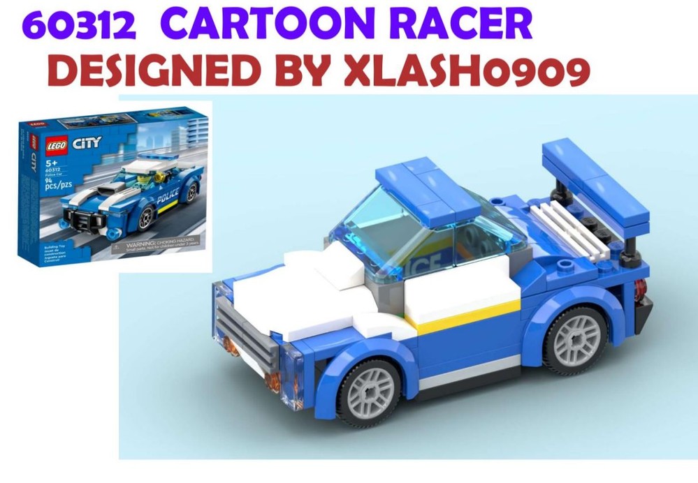 Lego 60312 CARTOON RACER