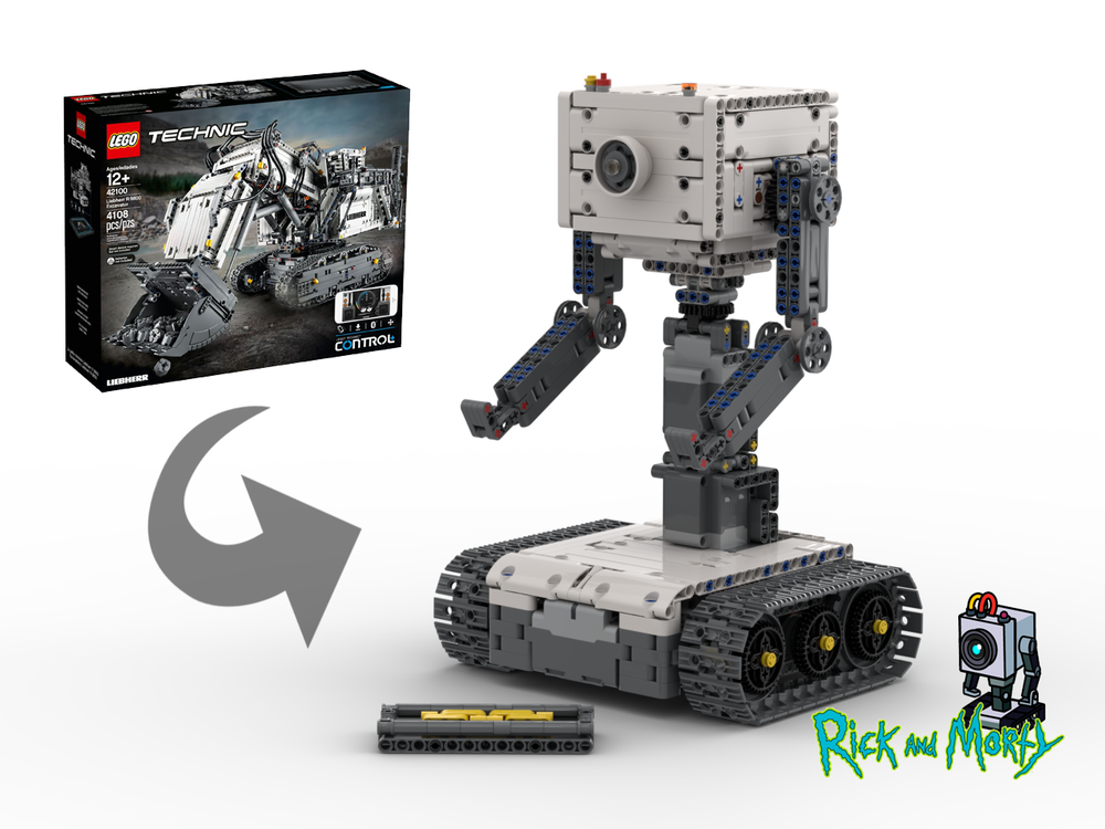 Lego Rick and Morty's Butter Robot (B-Model 42100)