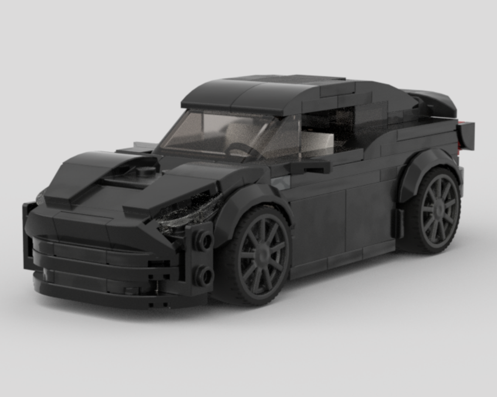 Lego 2022 Tesla Model Y Performance - 6 studs wide