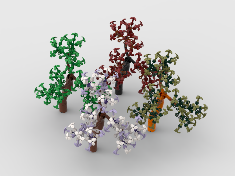 Lego Colorful Trees #5