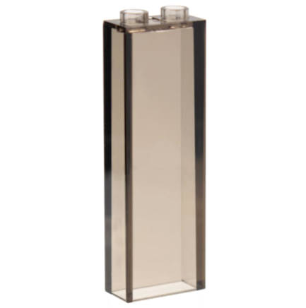 Lego Brick 1 x 2 x 5 / Trans-Brown