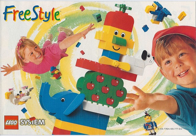 Lego 1996 Medium FreeStyle European (4.103.776/4.103.777-EU)