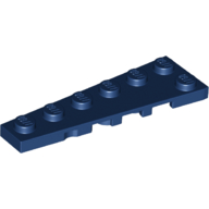 Lego Wedge Plate 6 x 2 Left / Dark Blue