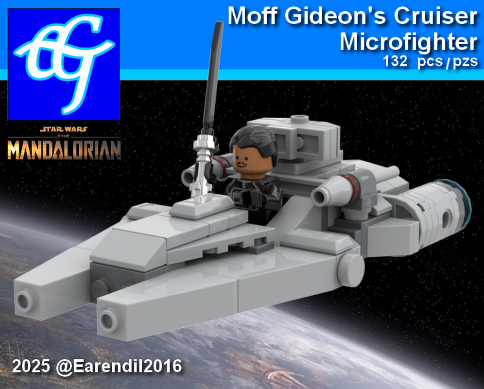 Lego Moff Gideon's Cruiser Microfighter