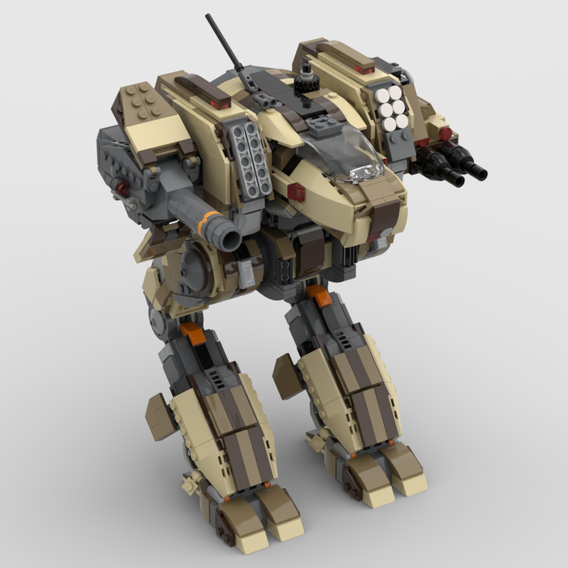 Lego Battletech Black Lanner mech