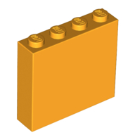 Lego Brick 1 x 4 x 3 / Bright Light Orange