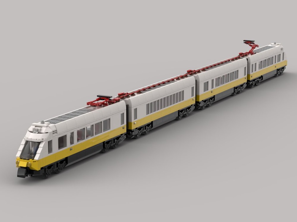 Lego Series ET403 Lufthansa from the German Federal Railway