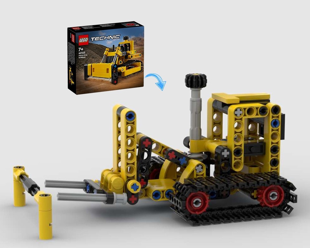 Lego Forklift 42163 Alternate Build