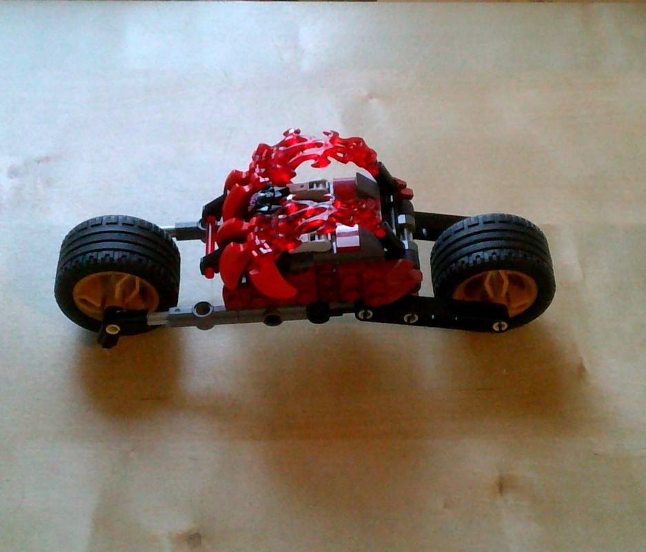 Lego Ras's Ghost Bike