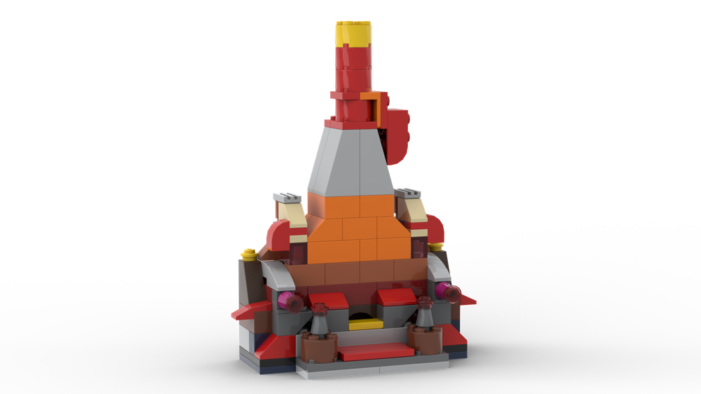 Lego Volcano Temple 10696