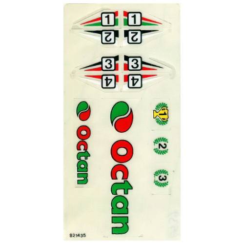 Lego Sticker Sheet for Set 6539-1