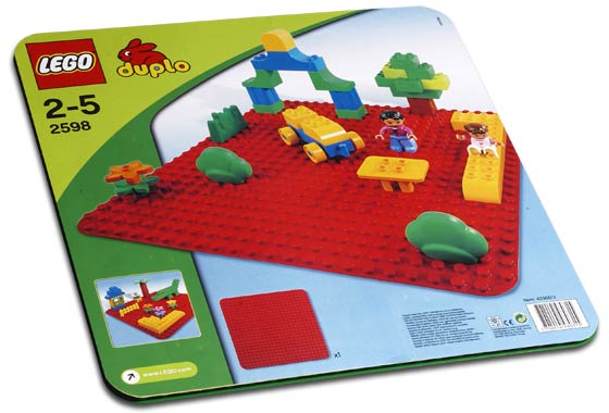Lego Large Red Building Plate