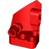 Lego Technic Panel Fairing #2 Small Smooth Short, Side B / Red