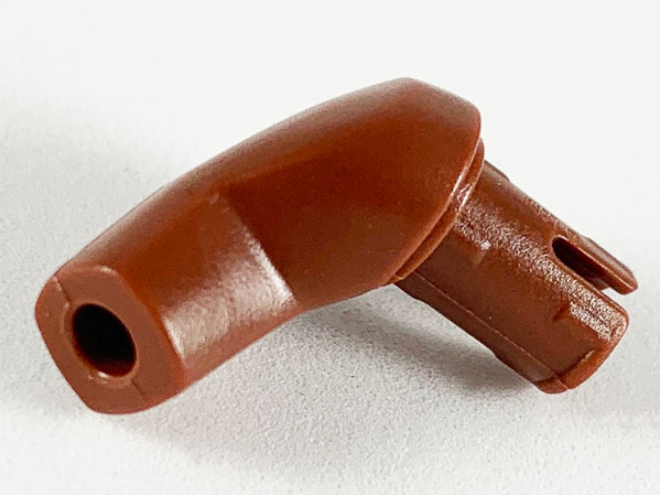 Lego Arm Large with Pin, Right / Reddish Brown