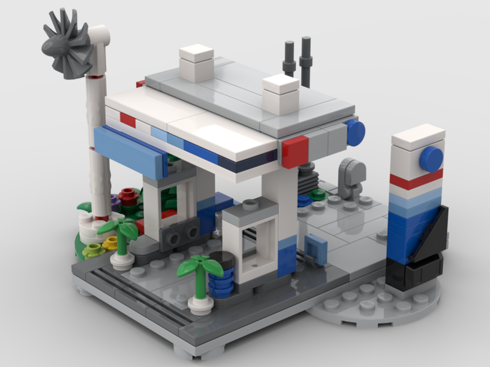Lego Copec Gas Station
