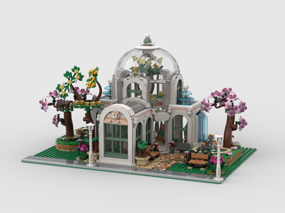 Lego 41757 Botanic Garden 2 sets enhanced
