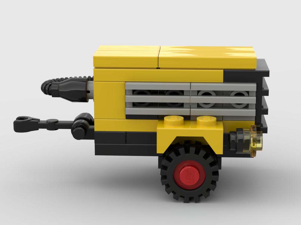 Lego Atlas Copco Portable Compressor (City Scale)