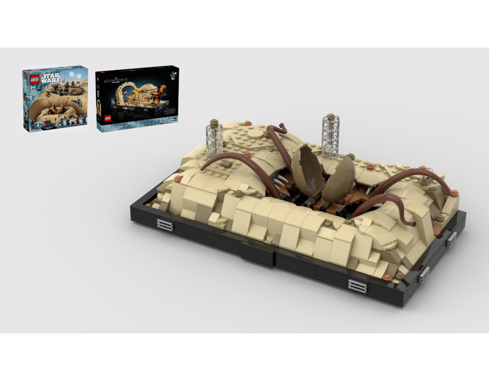 Lego Sarlacc Pit Diorama