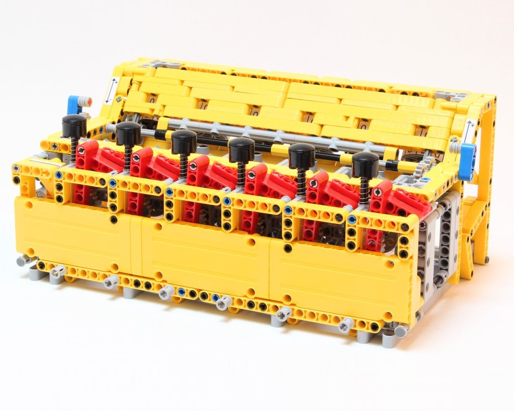 Lego Mechanical Calculator