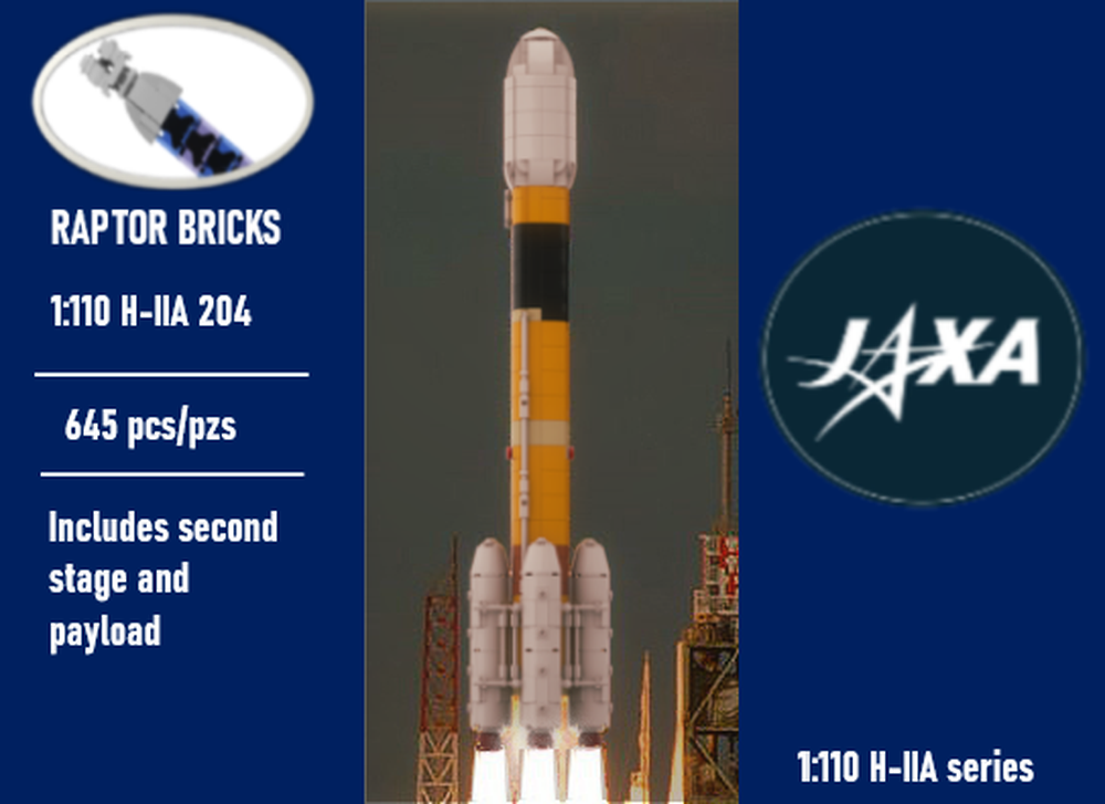 Lego (OLD) 1:110 H-IIA 204