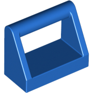 Lego Tile Special 1 x 2 with Handle / Blue