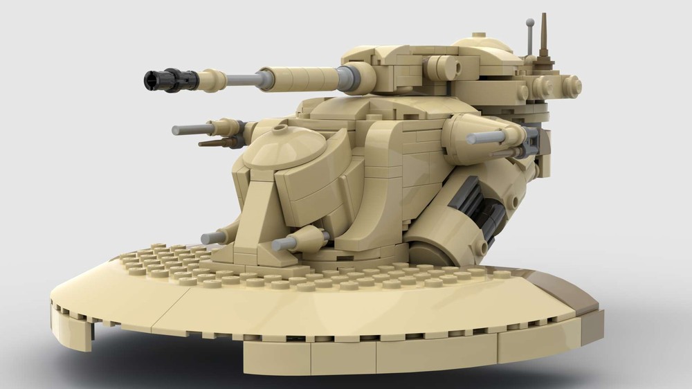 Lego Trade Federation AAT Armored Assault Tank - TPM Tan Version