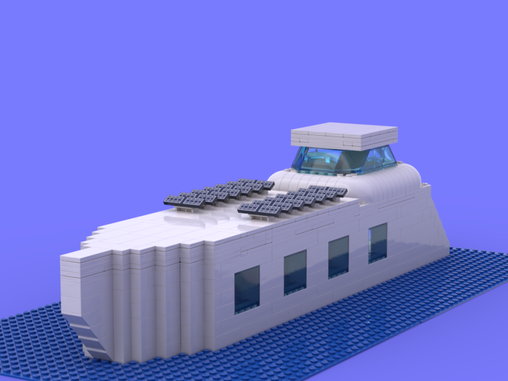 Lego Solar Luxury Yacht