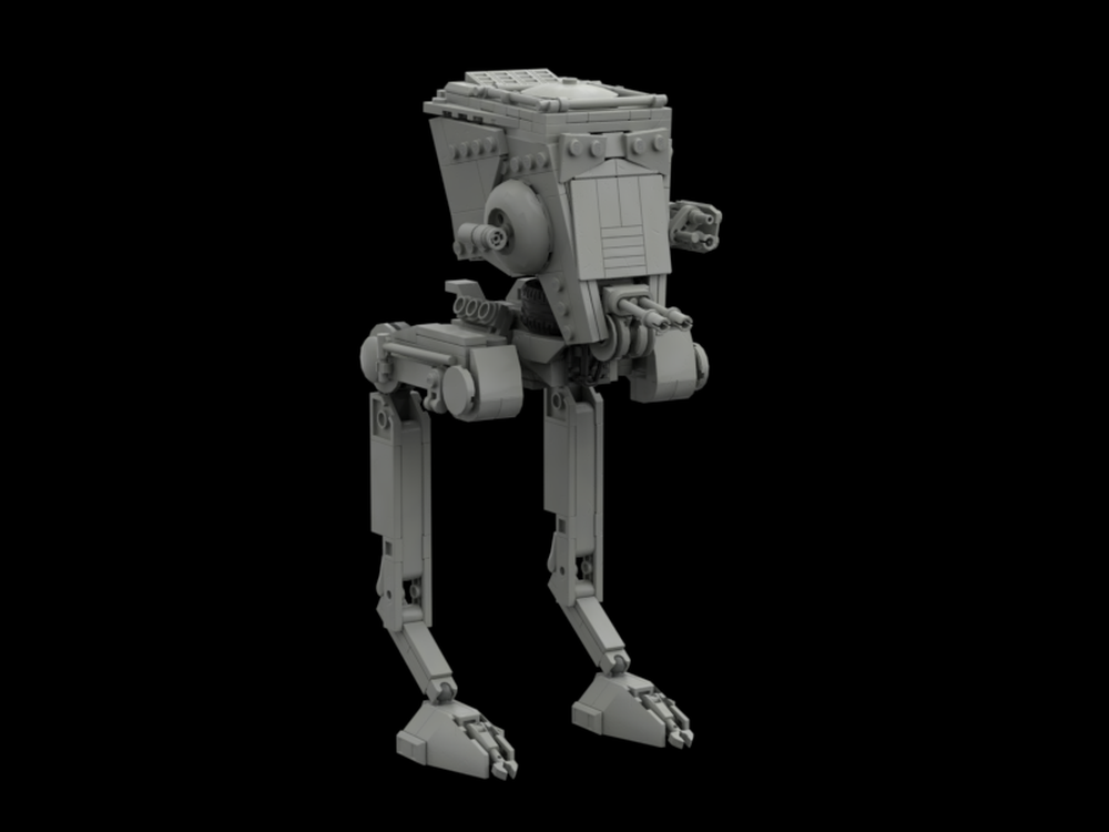 Lego Hoth AT-ST (Free Instructions)