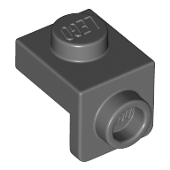 Lego Bracket 1 x 1 - 1 x 1 / Dark Bluish Gray