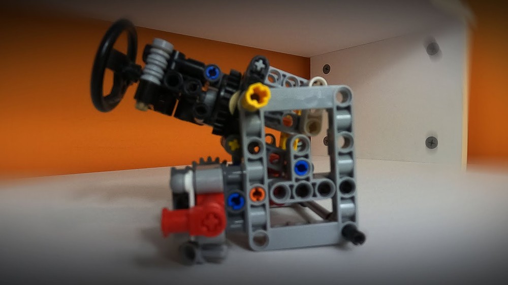 Lego Rotary Paddle Shifter with Return to Center