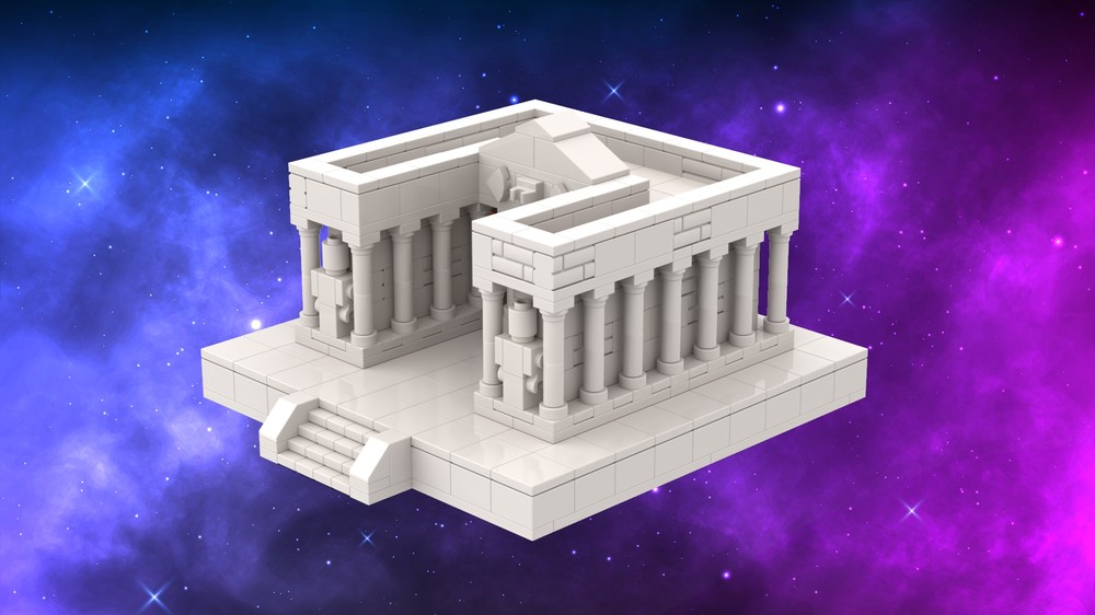 Lego Gemini Temple - Saint Seiya