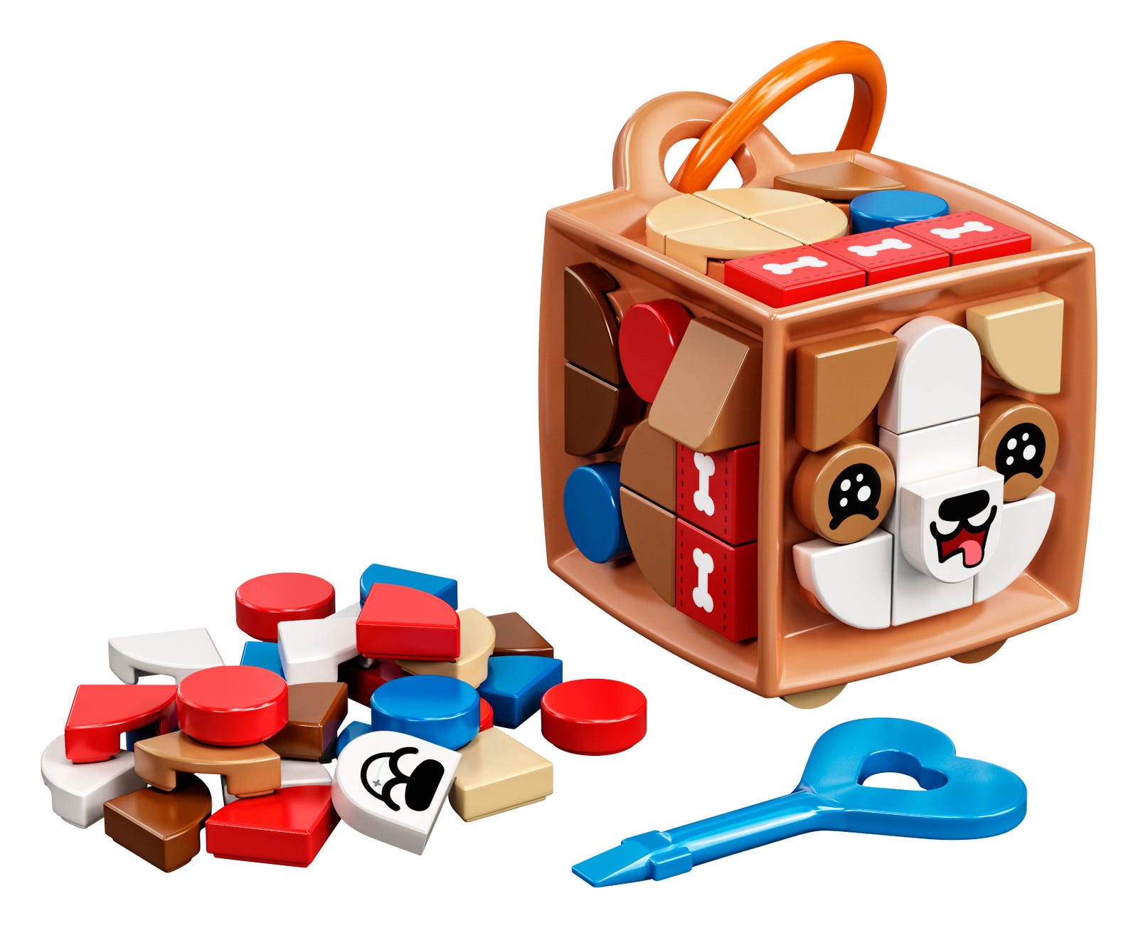 Lego Bag Tag Dog