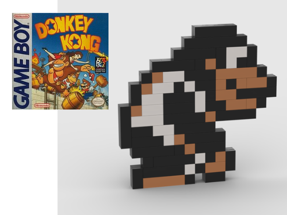 Lego Donkey Kong Junior (from Donkey Kong 1994) Game Boy Sprite