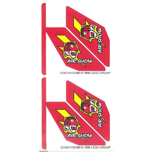 Lego Sticker Sheet for Set 2774-1
