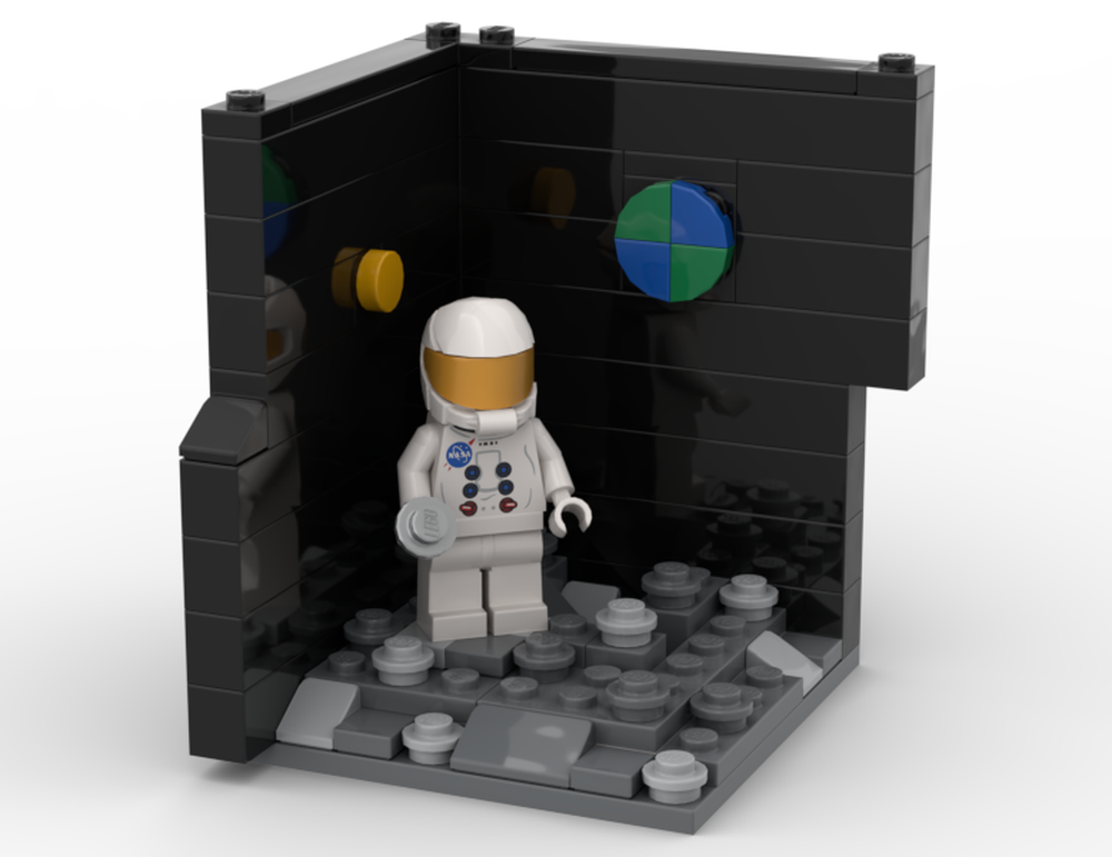 Lego Moon Minifigure habitat