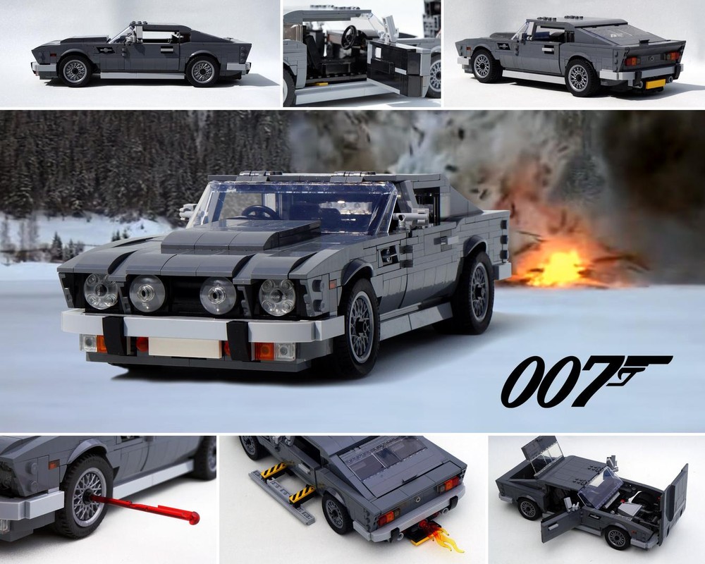 Lego 007 James Bond’s 1987 Aston Martin V8 Vantage
